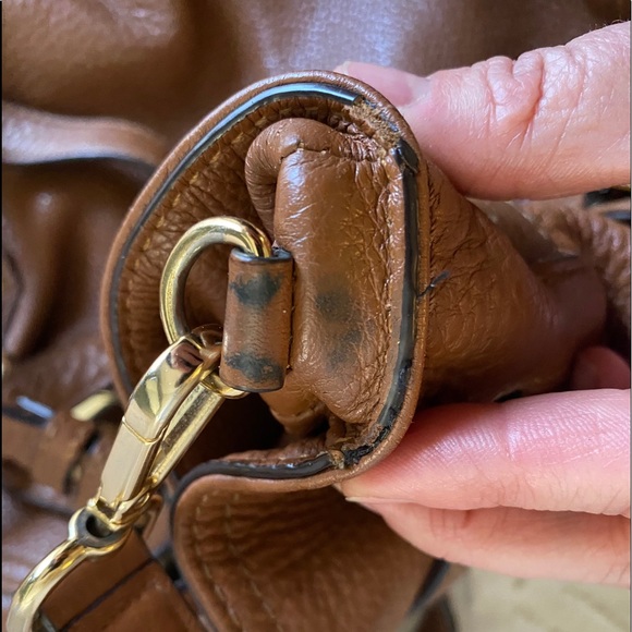 Gansevoort Large North South Tan Leather Tote - Picture 11 of 16